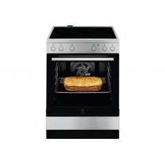 Electrolux LKR62000BX Κουζίνα 73lt με Κεραμικές Εστίες Π59.6εκ. Inox